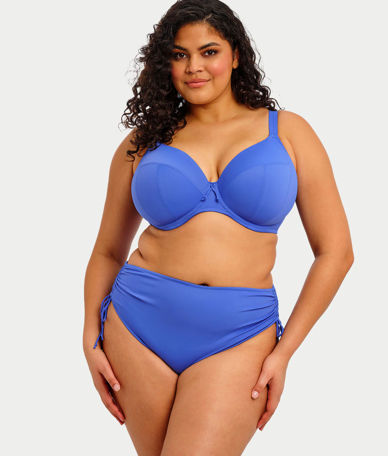 Plus Size Plain Sailing Adjustable Bikini Bottom - Image 6