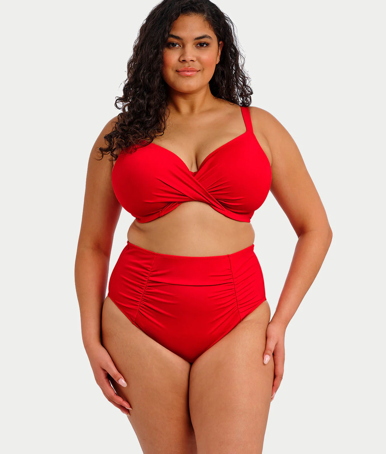 Plus Size Plain Sailing Bikini Bottom