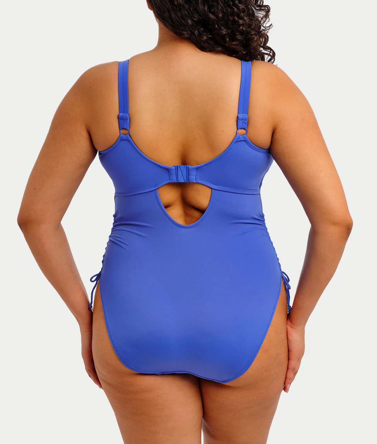 Plus Size Plain Sailing Wire-Free One-Piece Swimsuit - Image 5