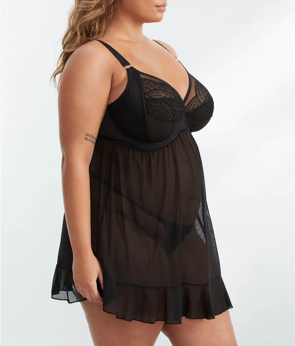 Priya Plunge Babydoll - Image 3