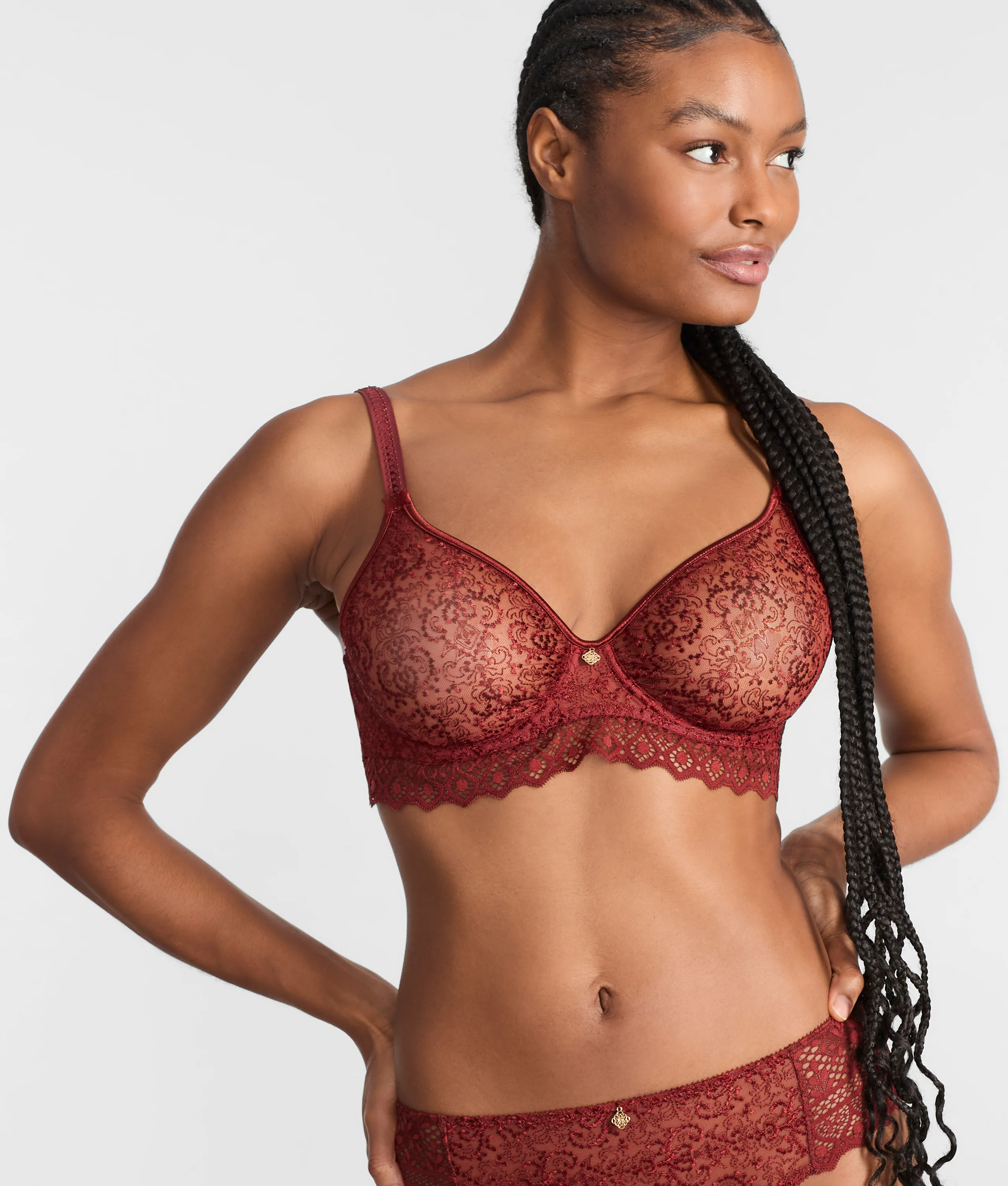 Cassiopee Seamless Plunge Bra