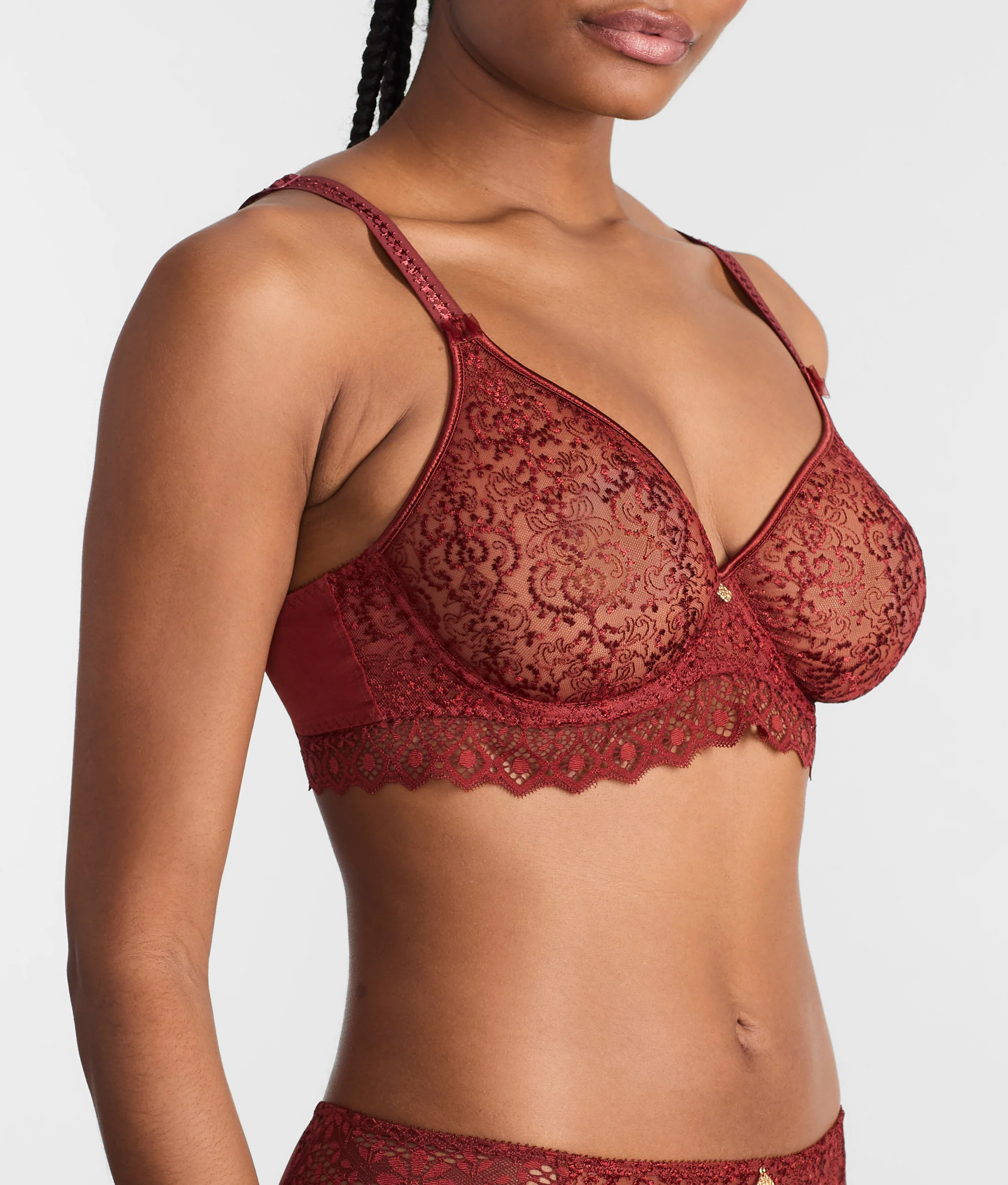 Cassiopee Seamless Plunge Bra - Image 3