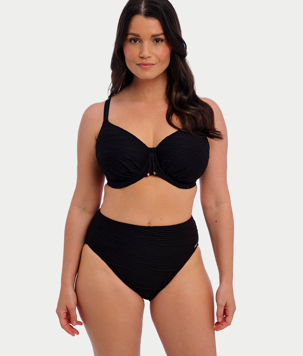 Beach Waves Gather Full Cup Bikini Top - Image 13