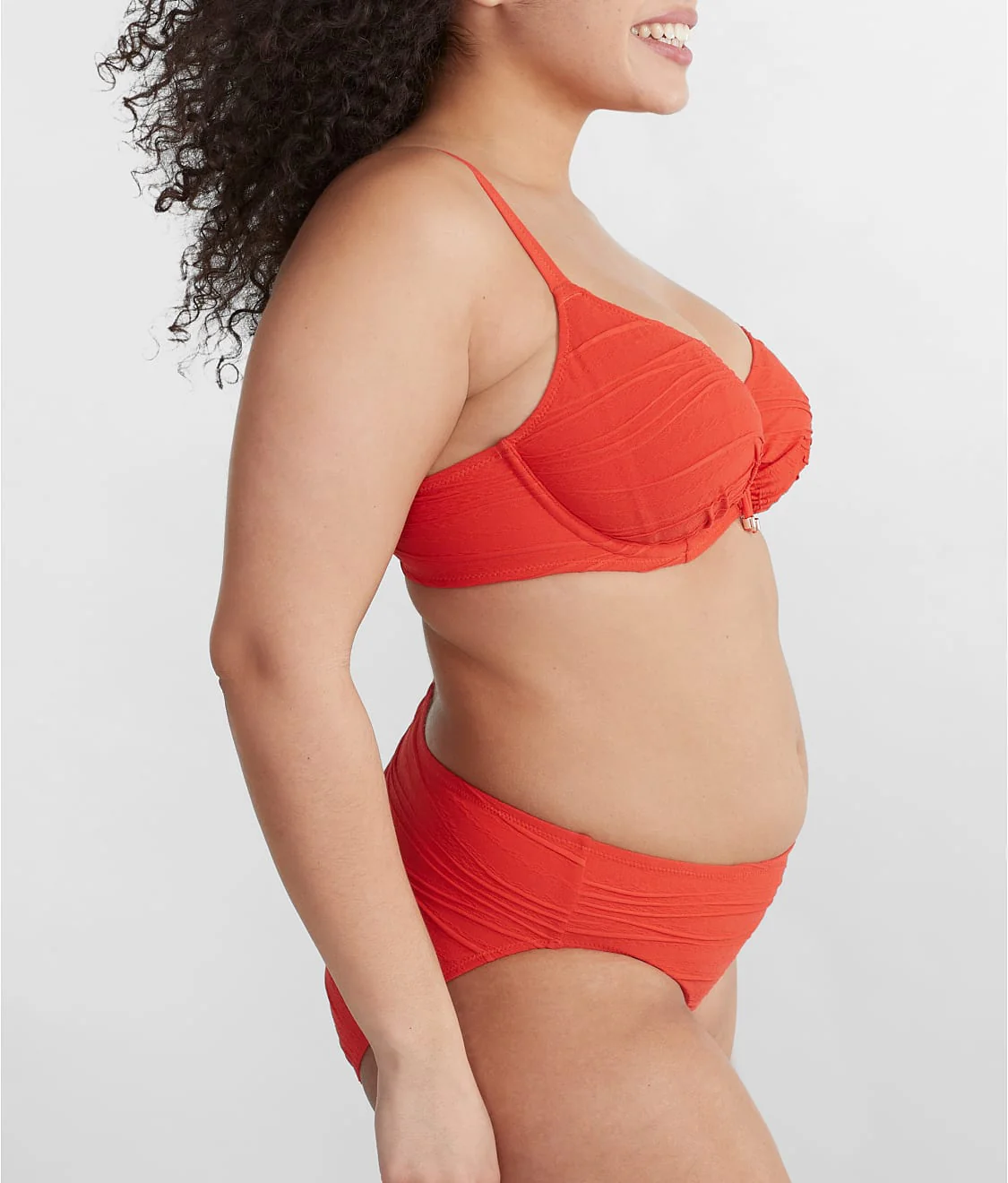 Beach Waves Gather Full Cup Bikini Top - Image 26