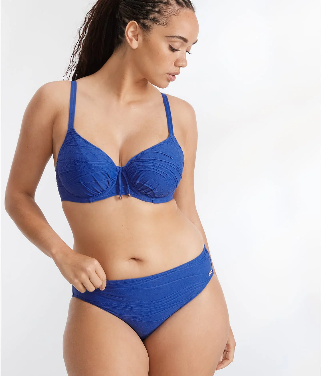 Beach Waves Gather Full Cup Bikini Top - Image 33