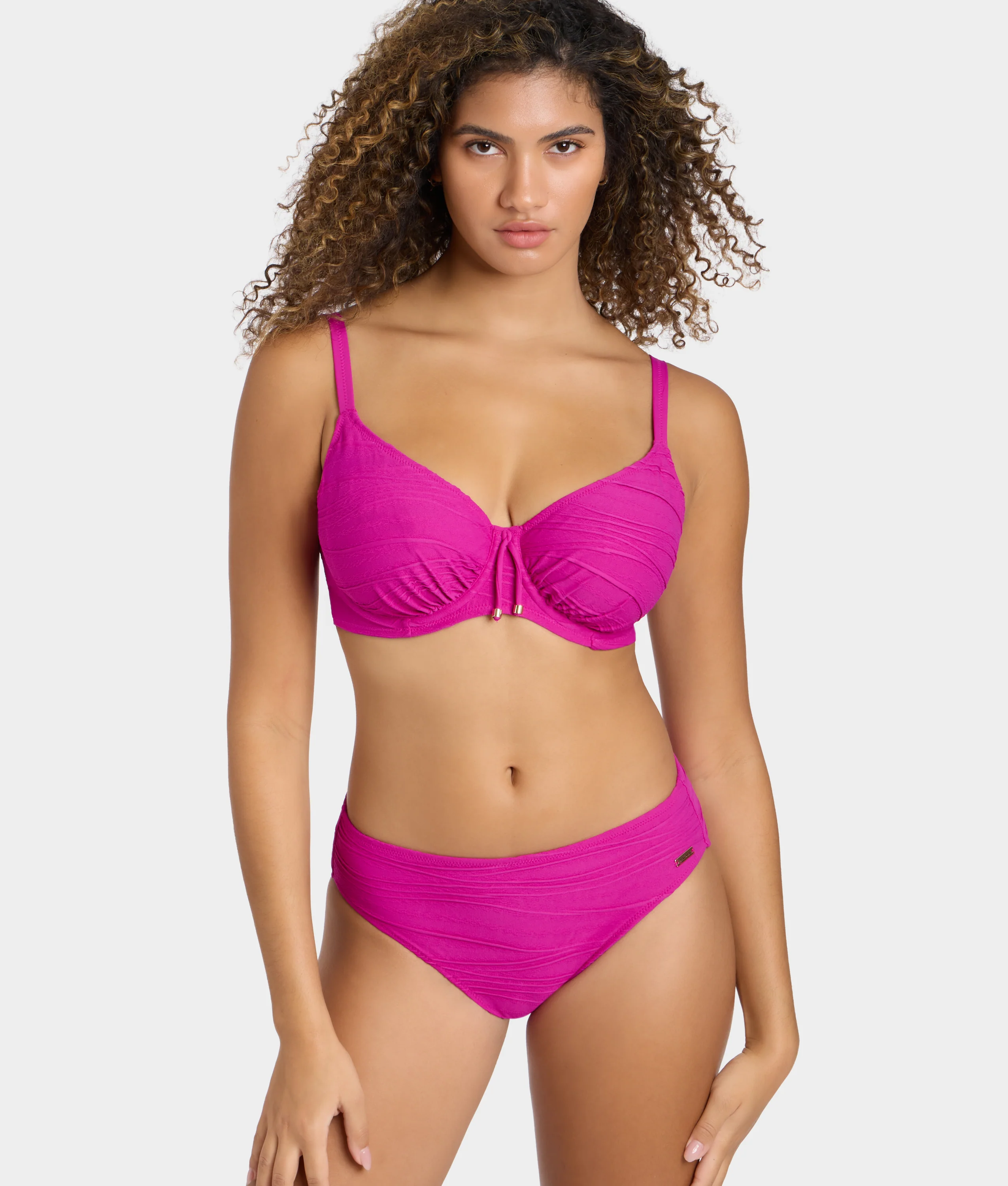 Beach Waves Gather Full Cup Bikini Top - Image 7