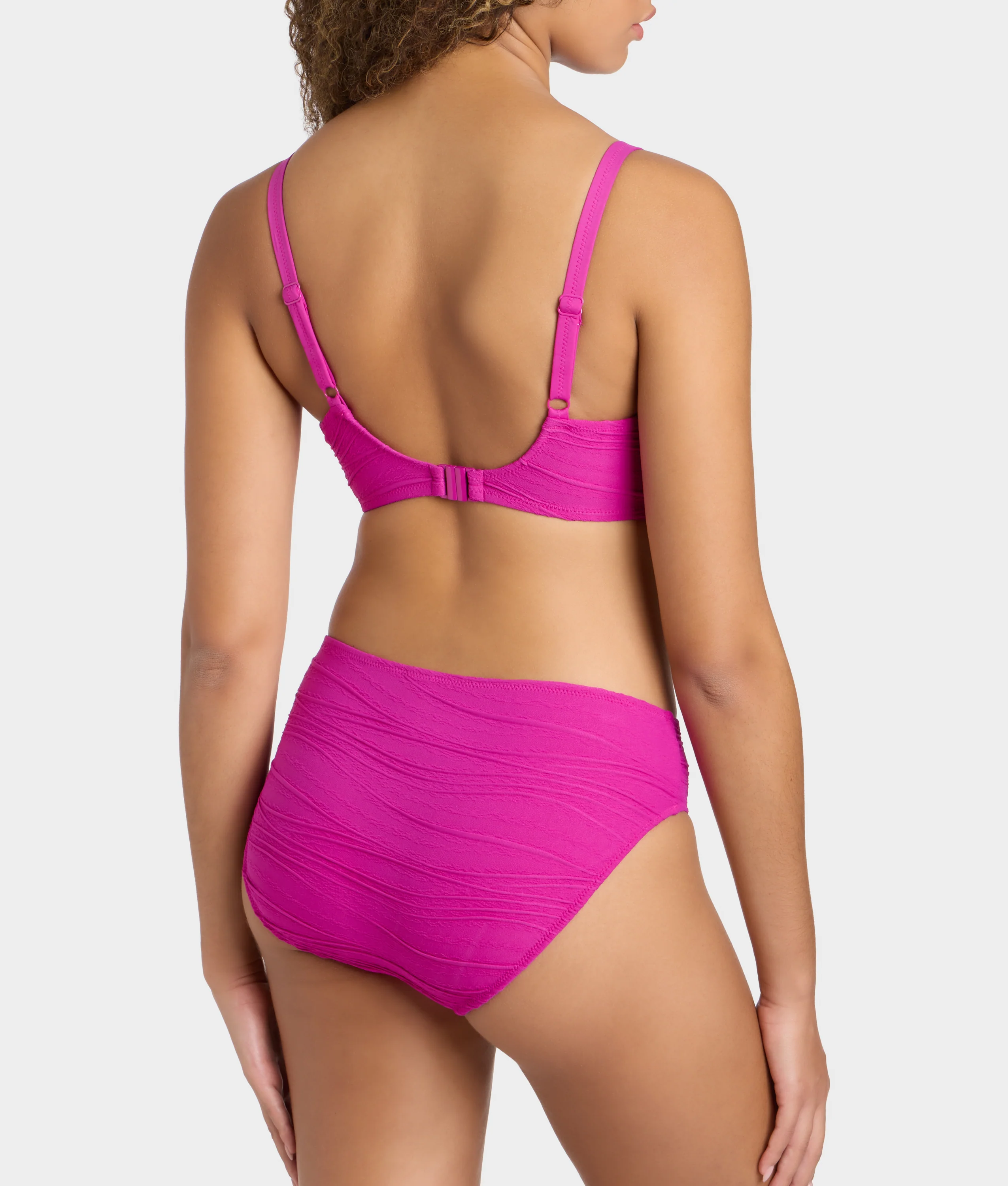 Beach Waves Gather Full Cup Bikini Top - Image 8