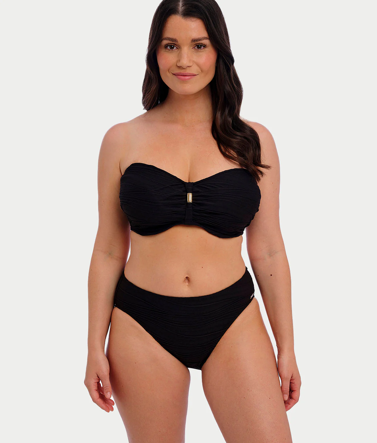 Beach Waves Bandeau Bikini Top