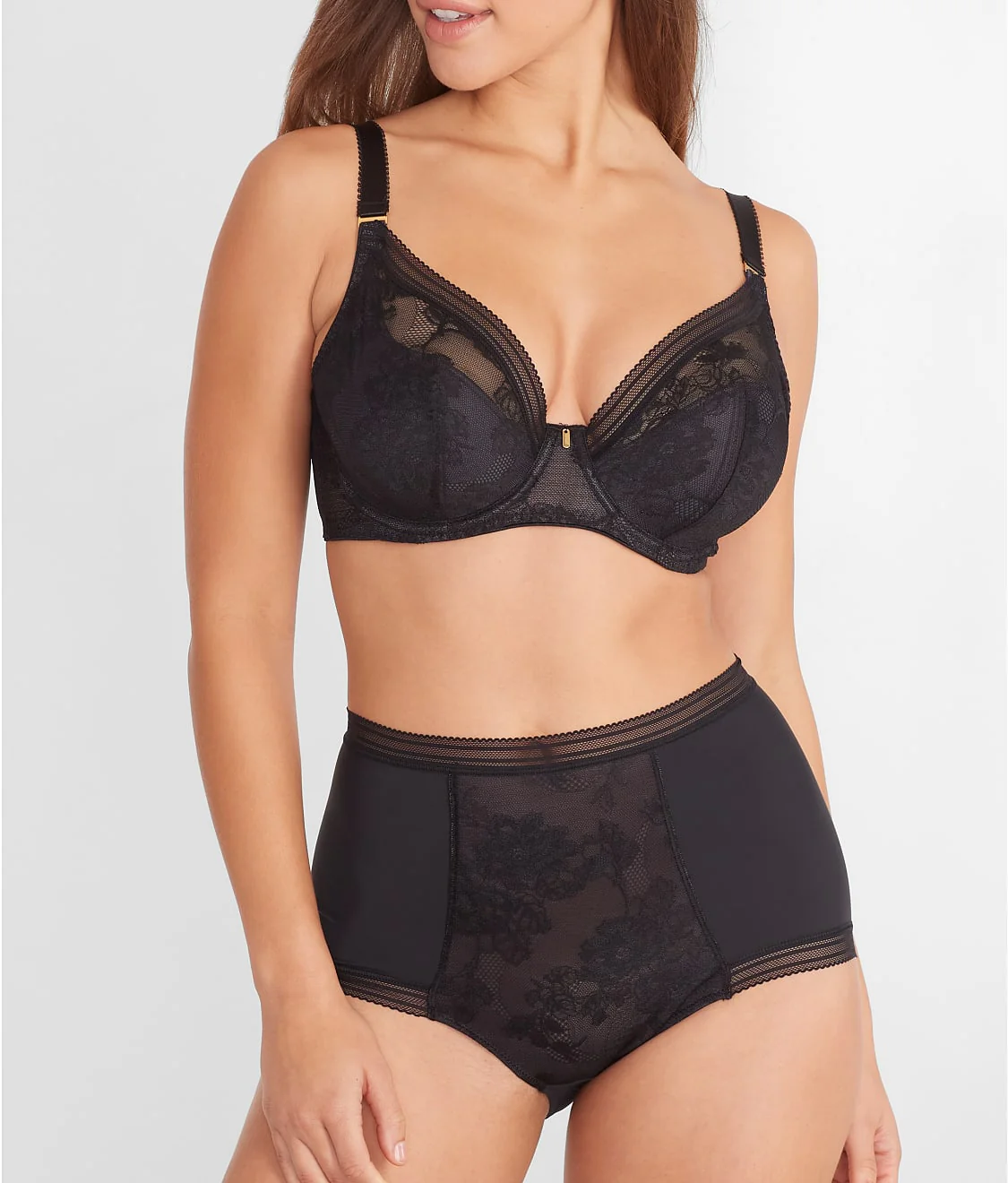 Fusion Lace Padded Plunge Bra - Image 18