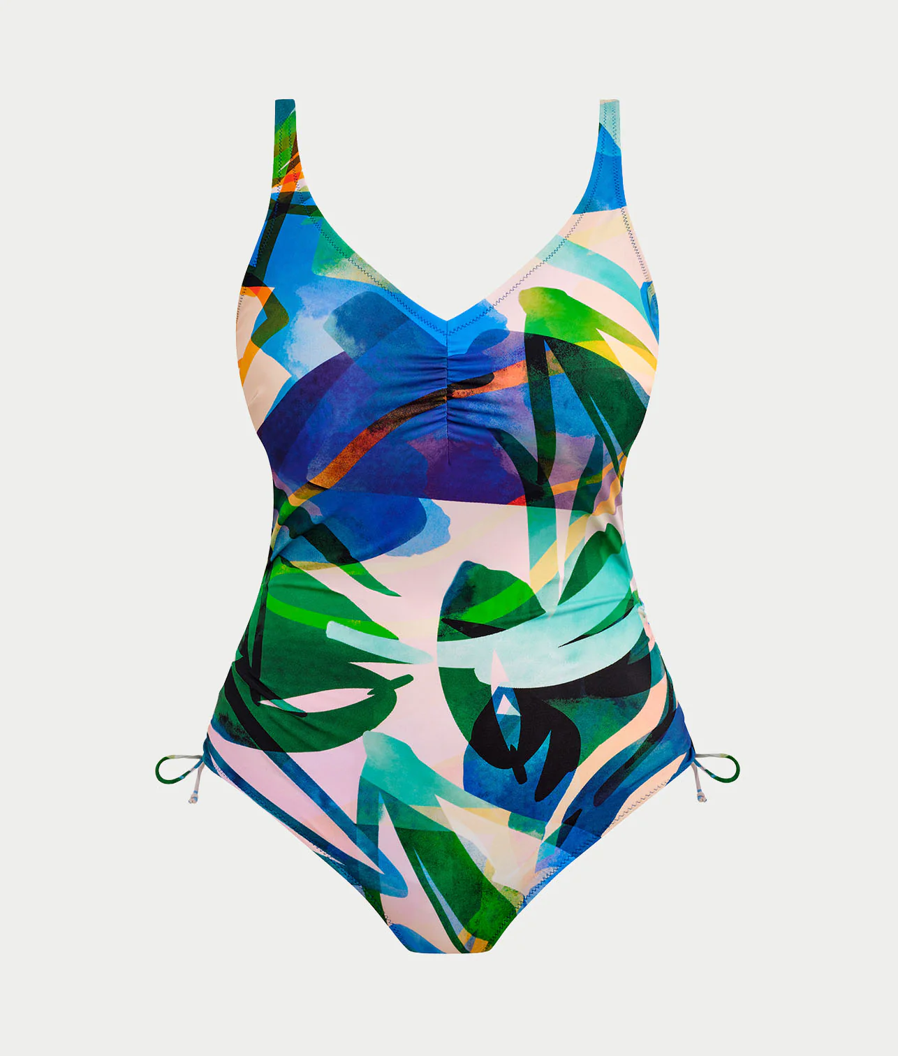 Molokai Shores V-Neck Underwire One-Piece Swimsuit - Image 4