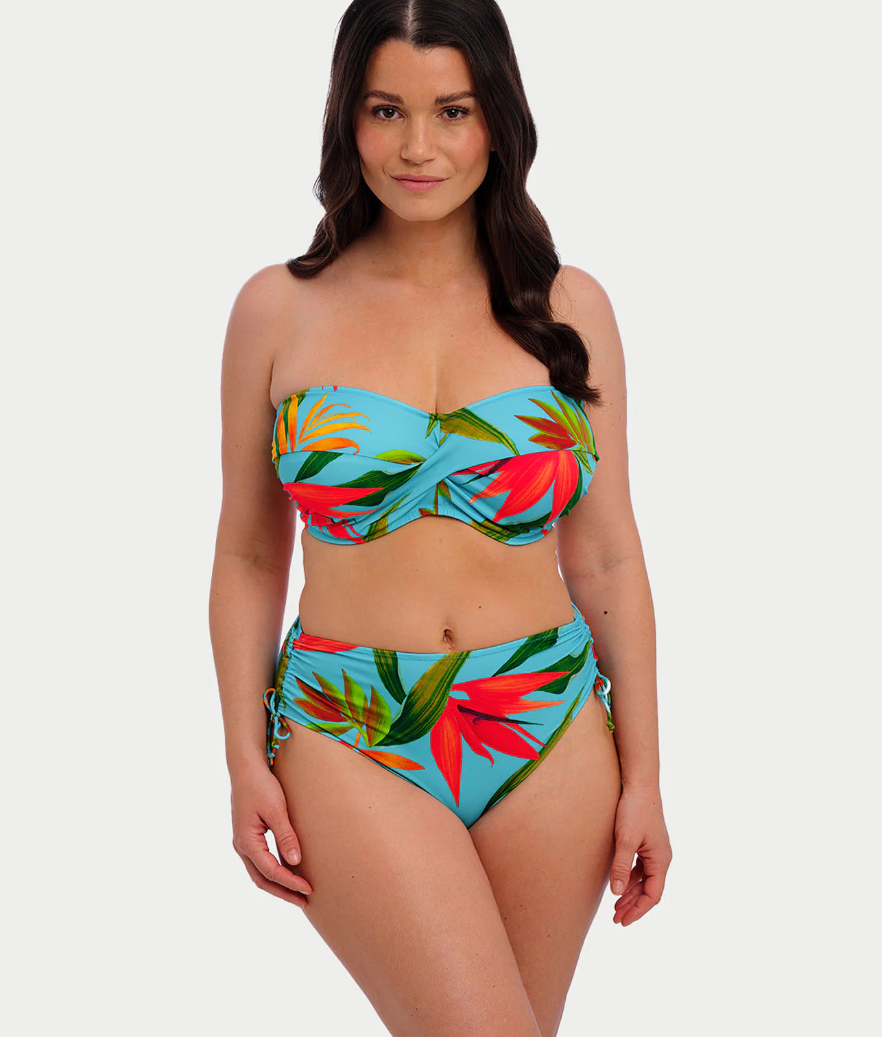 Pichola Twist Bandeau Bikini Top - Image 9