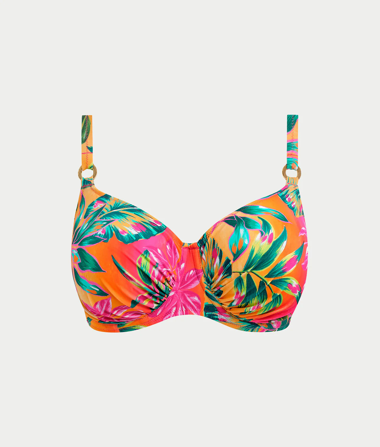 Sunset Reef Gather Full Cup Bikini Top - Image 3