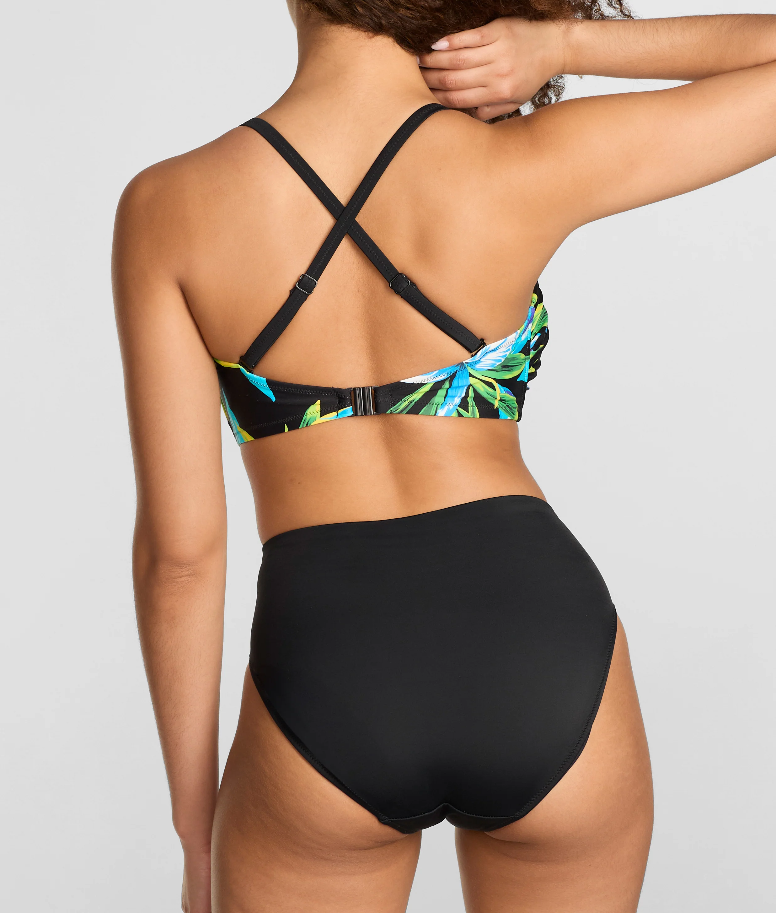 Talm Beach Twist Bandeau Bikini Top - Image 3
