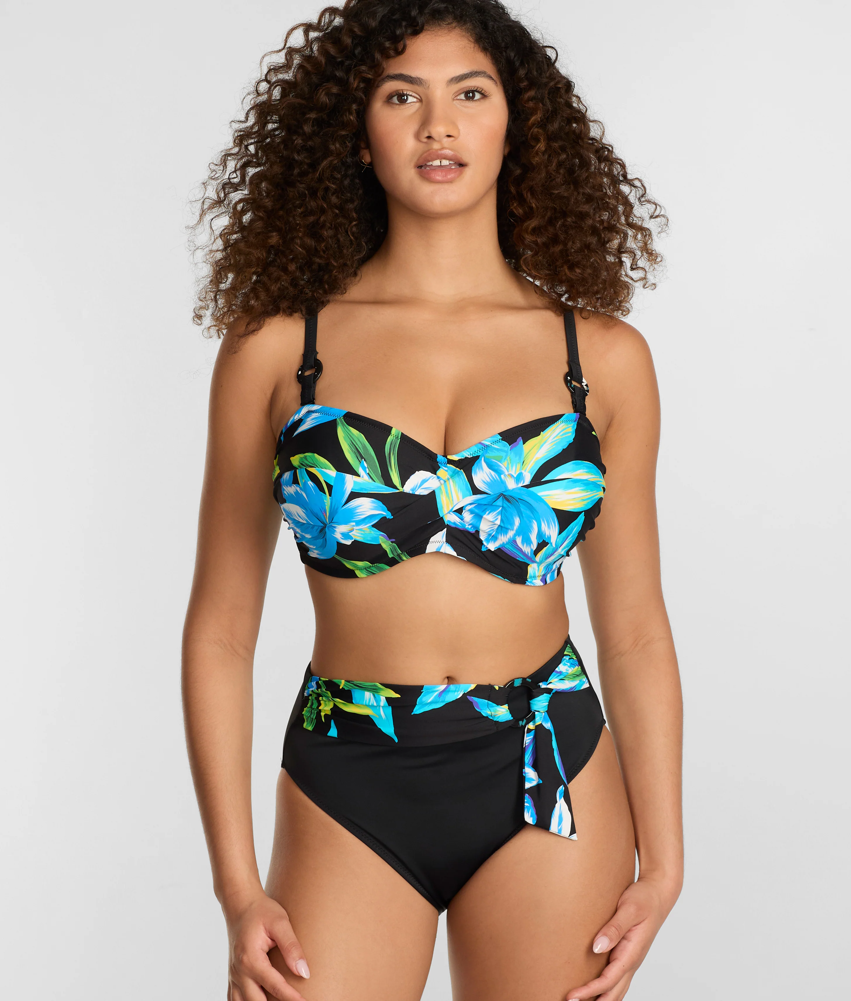 Talm Beach Twist Bandeau Bikini Top - Image 6