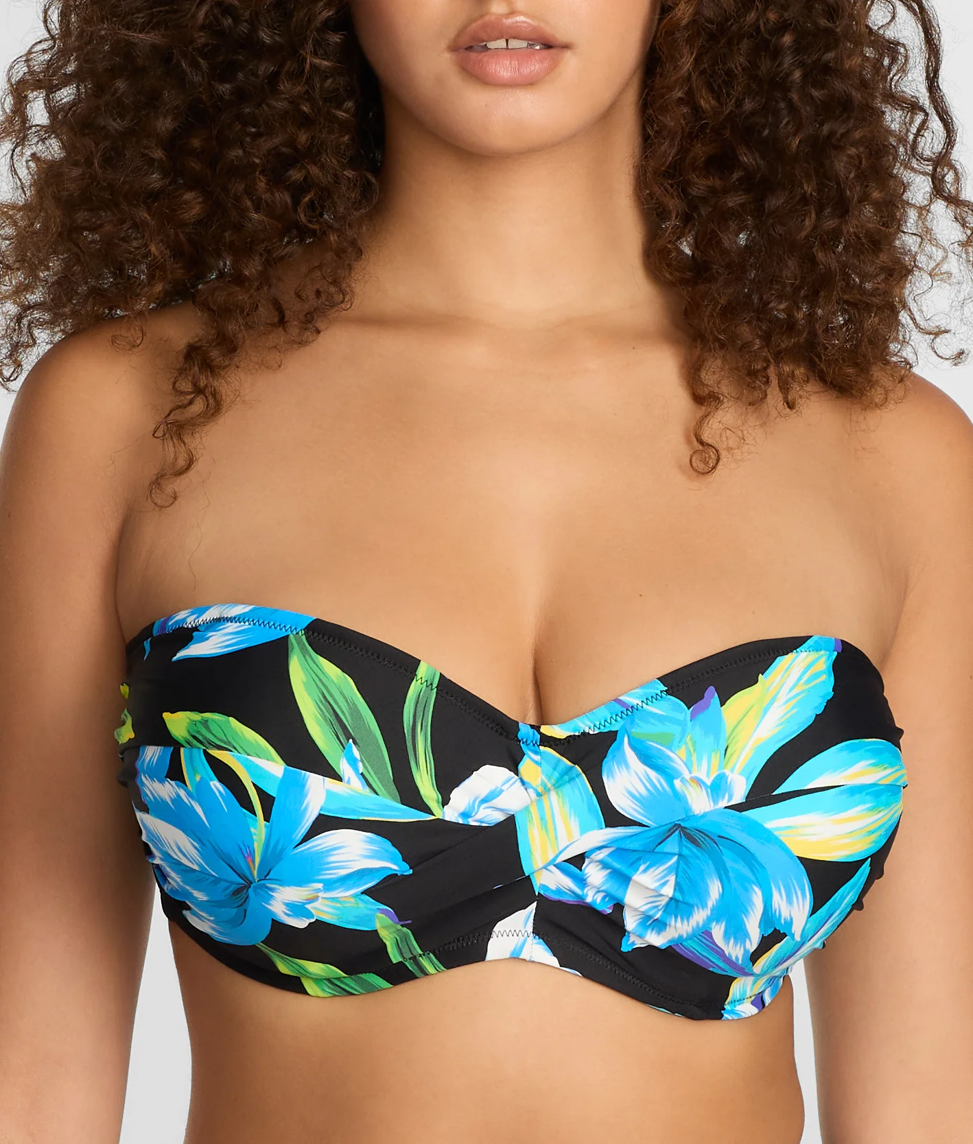 Talm Beach Twist Bandeau Bikini Top - Image 7