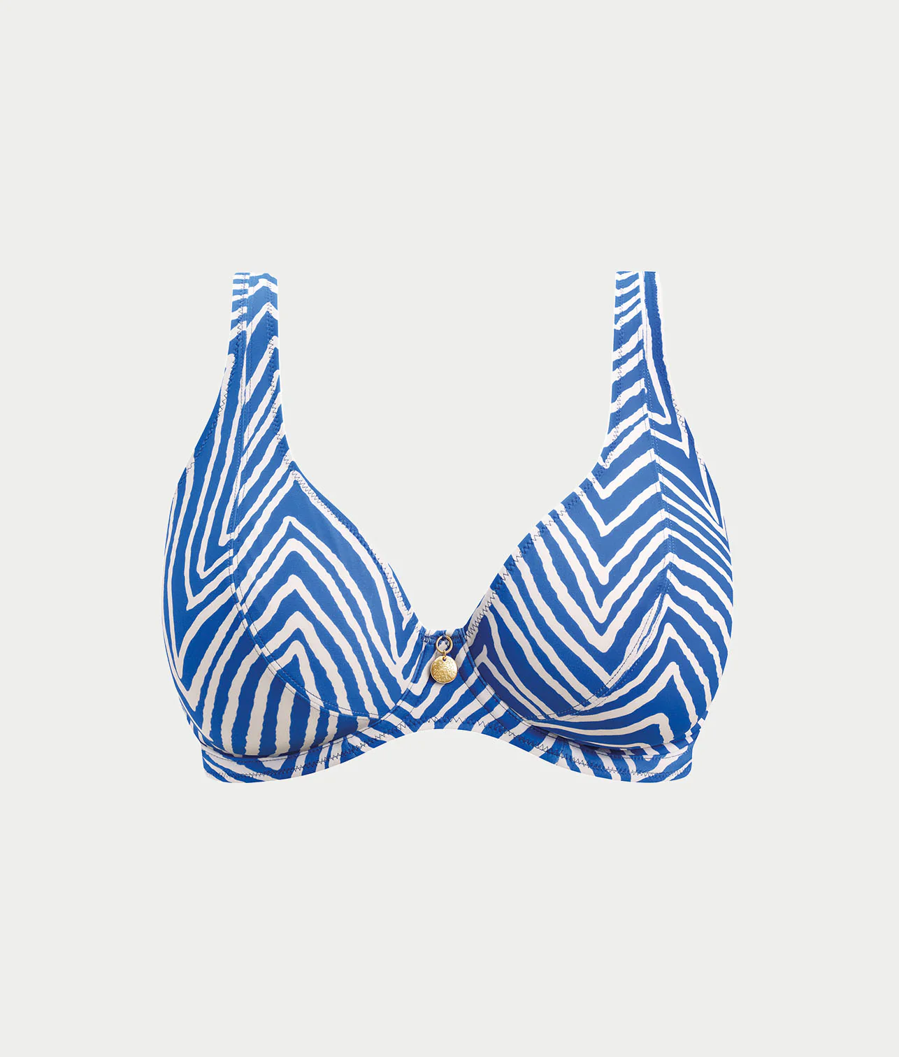 Fiji Falls High Apex Bikini Top - Image 4