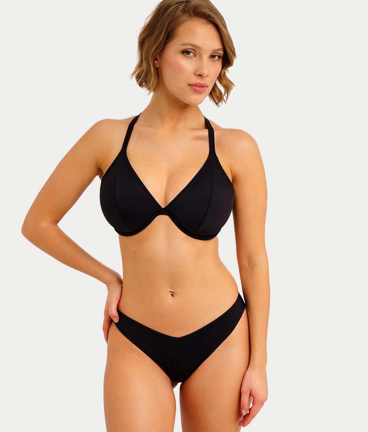 Jewel Cove Plunge Bikini Top