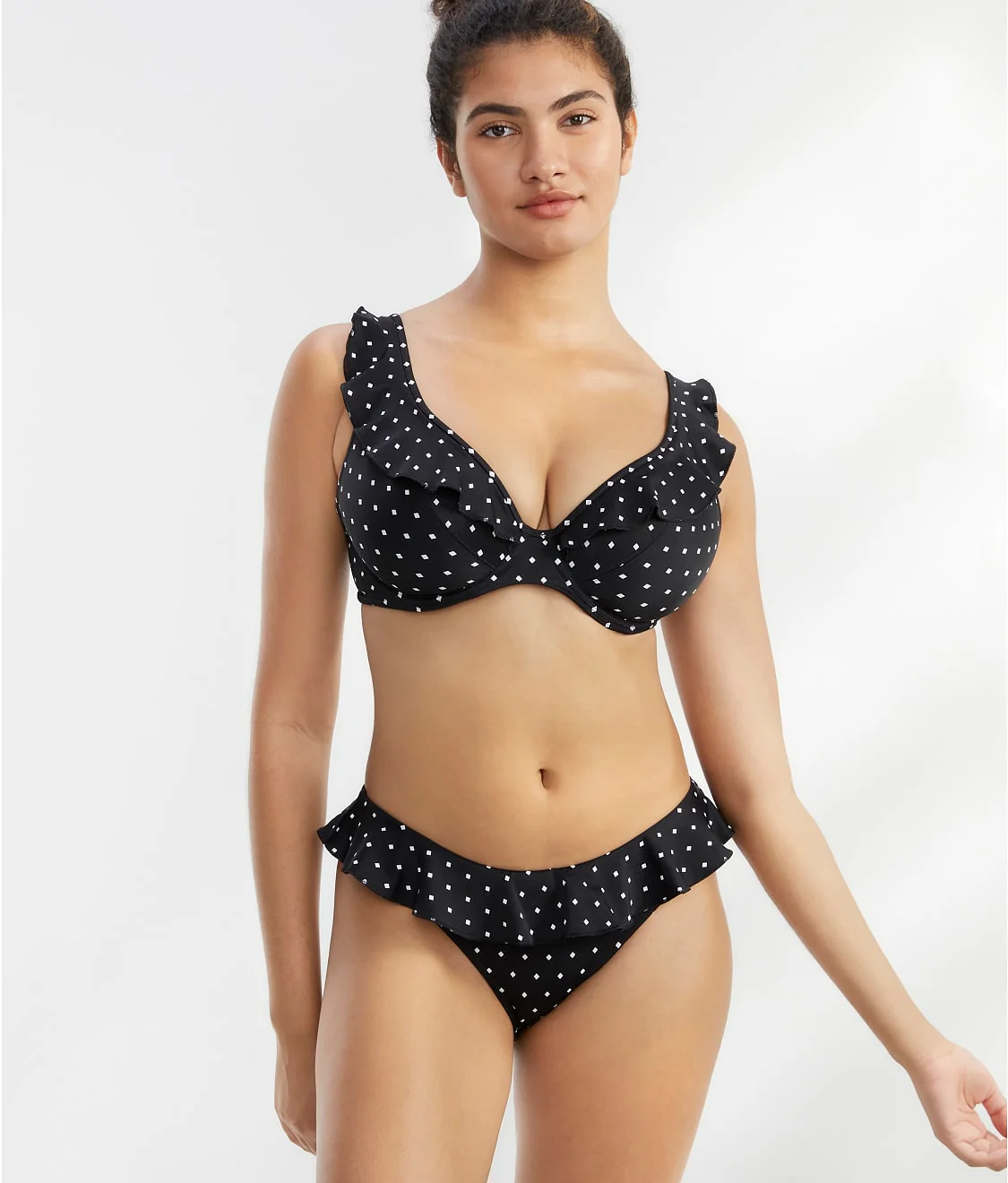 Jewel Cove Ruffled Bikini Top - Image 17