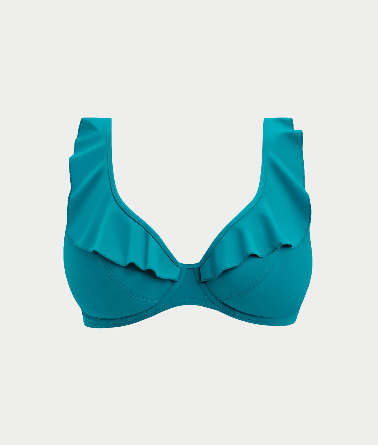 Jewel Cove Ruffled Bikini Top - Image 4