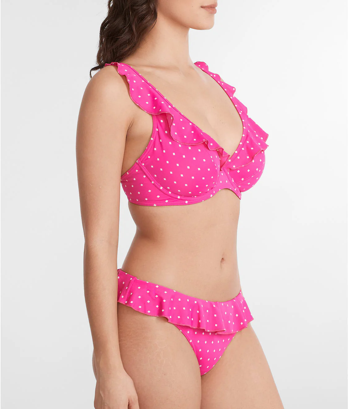 Jewel Cove Ruffled Bikini Top - Image 49