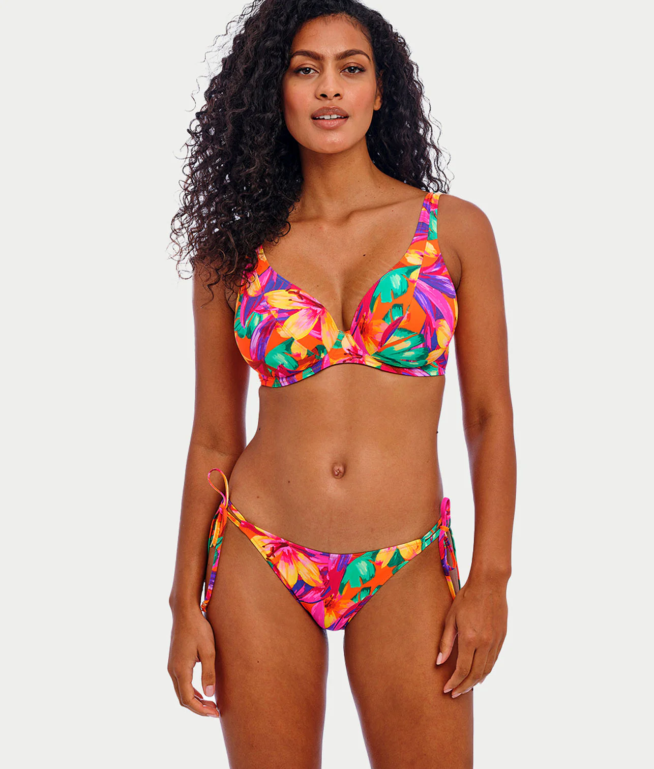 Sun Haze High Apex Bikini Top