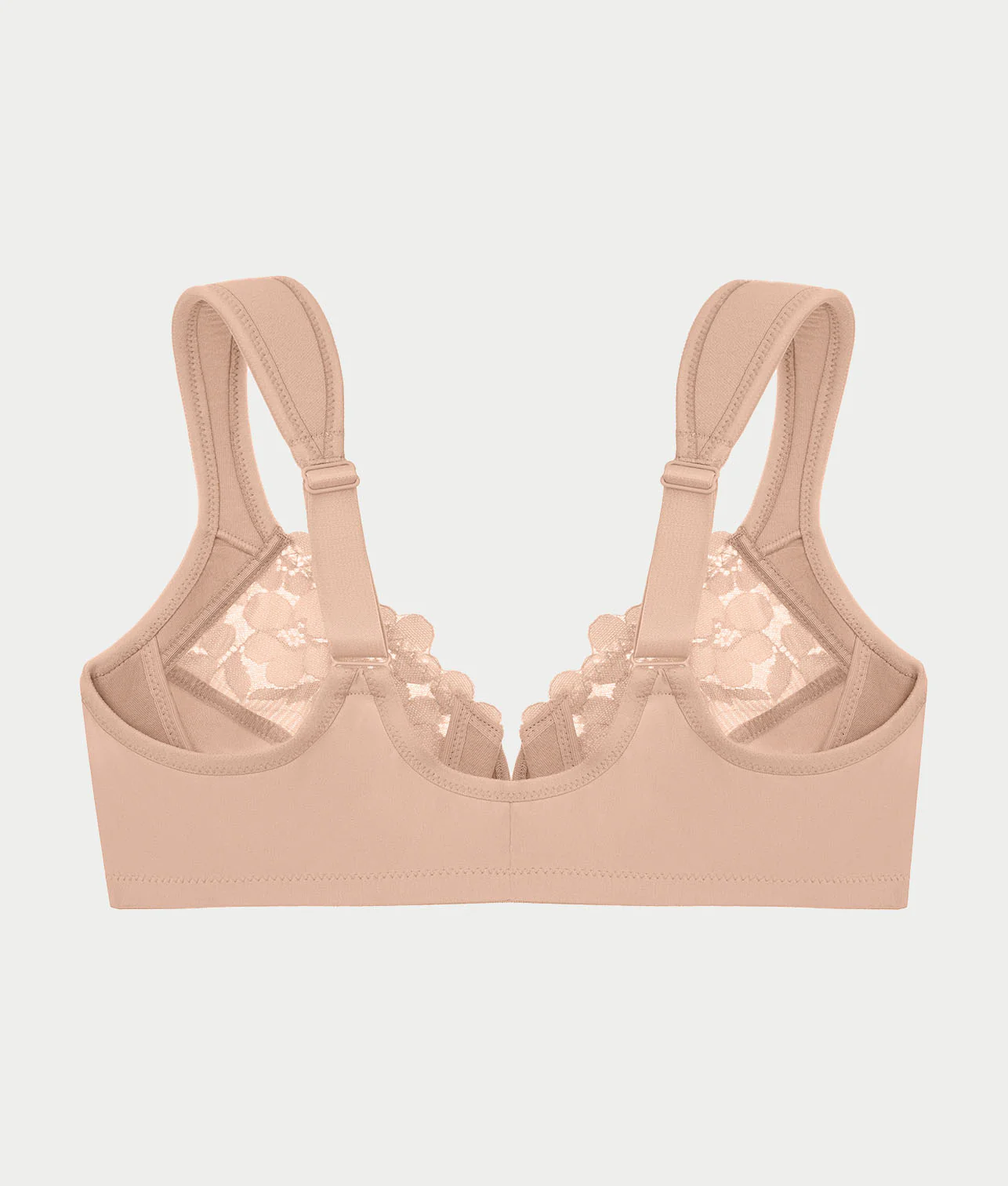 WonderWire Front-Close Cotton Bra - Image 10