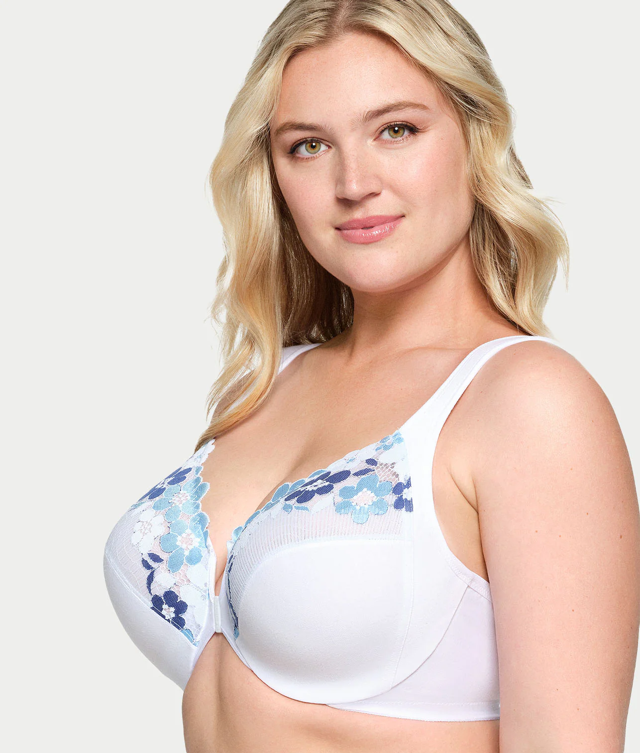 WonderWire Front-Close Cotton Bra - Image 13