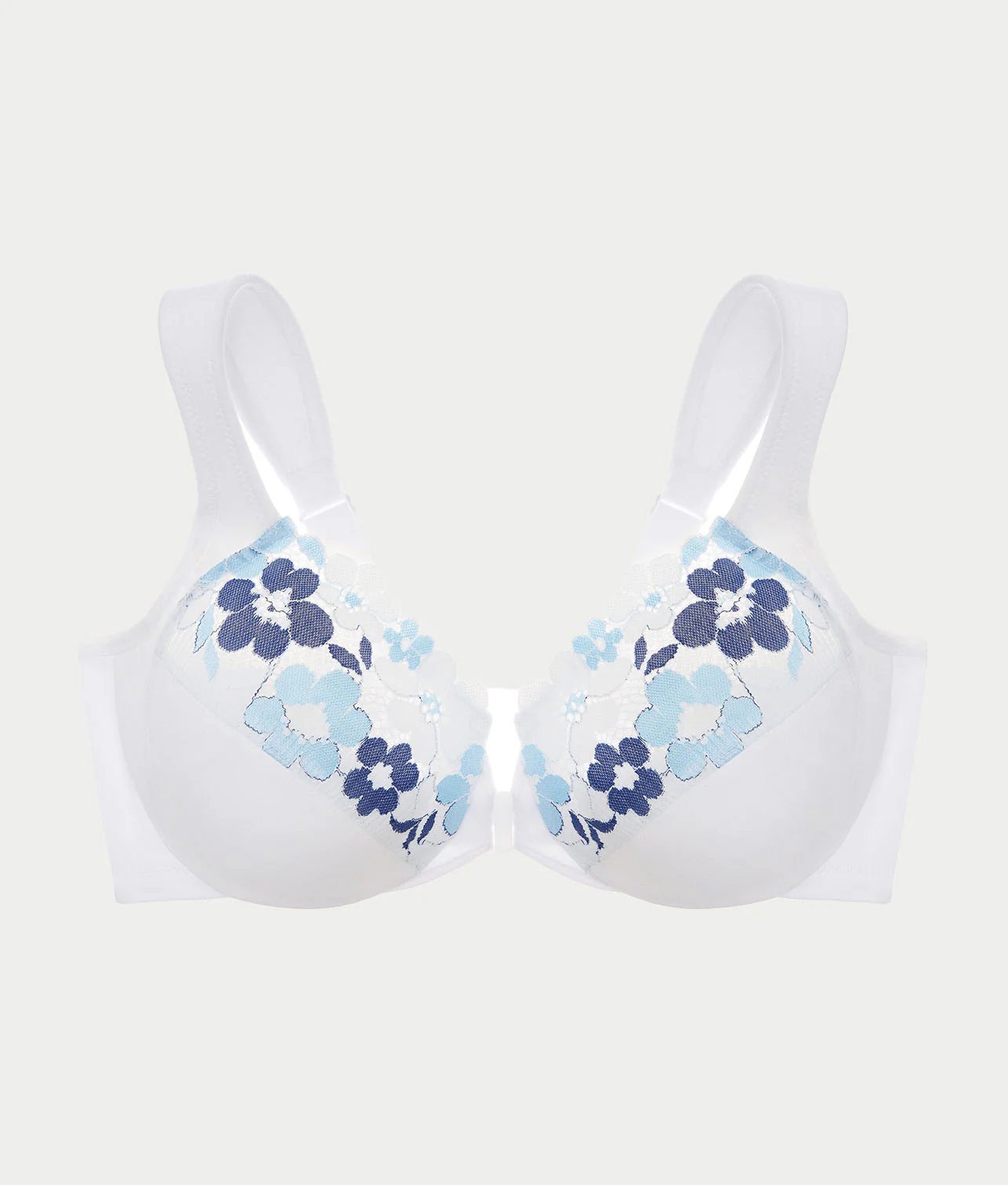 WonderWire Front-Close Cotton Bra - Image 14