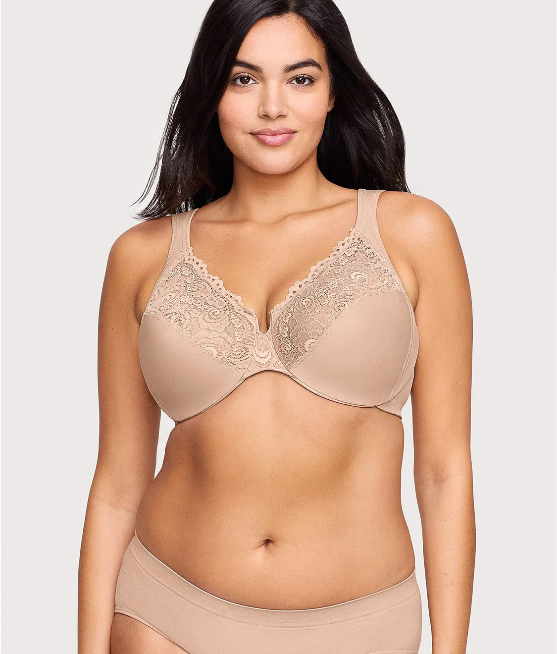 Low Cut WonderWire Lace Bra - Image 11