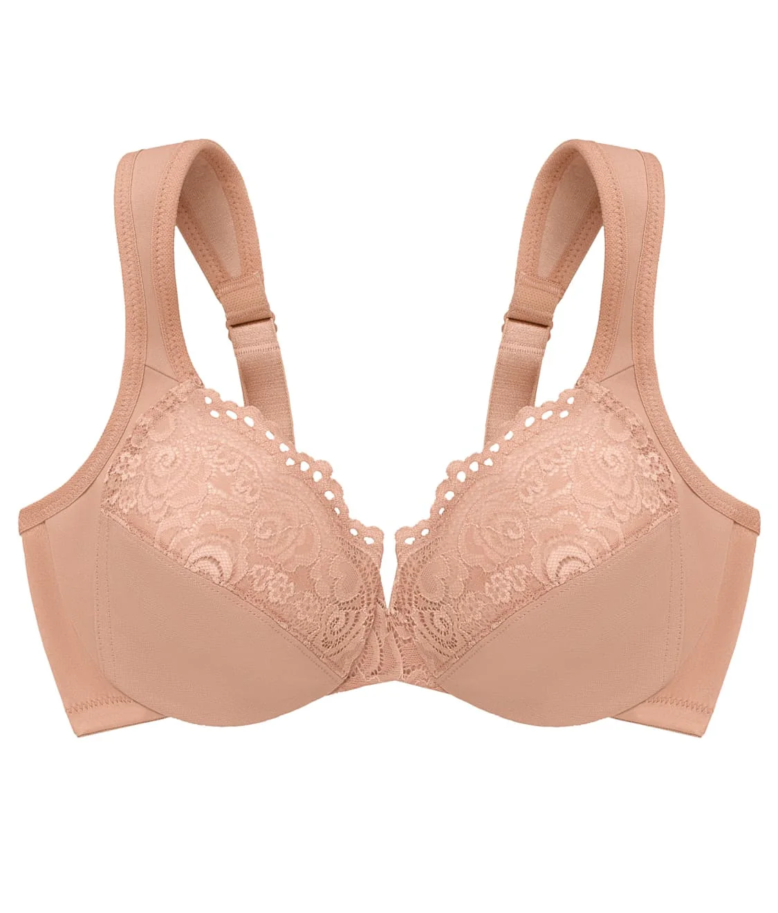 Low Cut WonderWire Lace Bra - Image 19