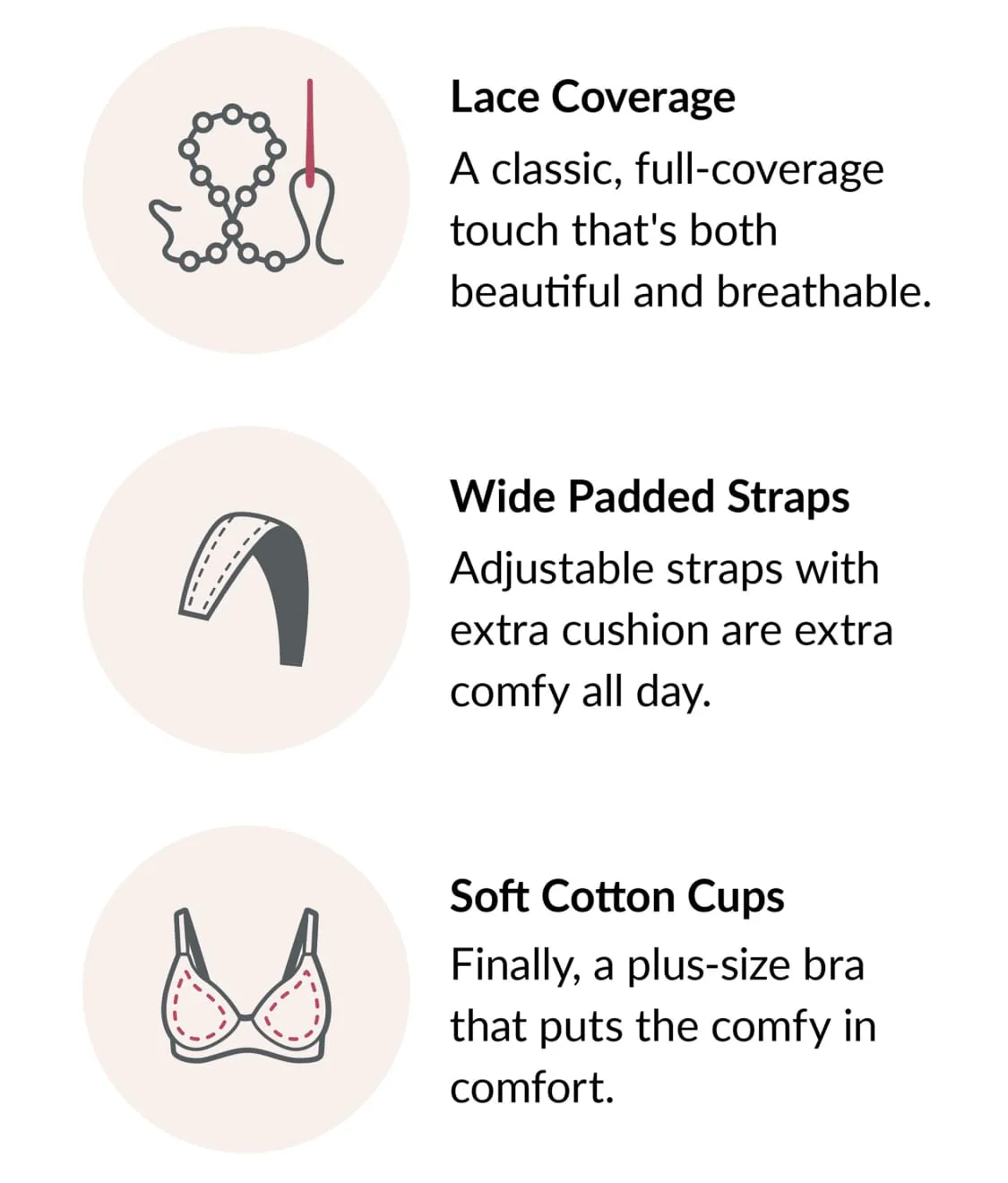 MagicLift Cotton Support Wire-Free Bra - Image 11
