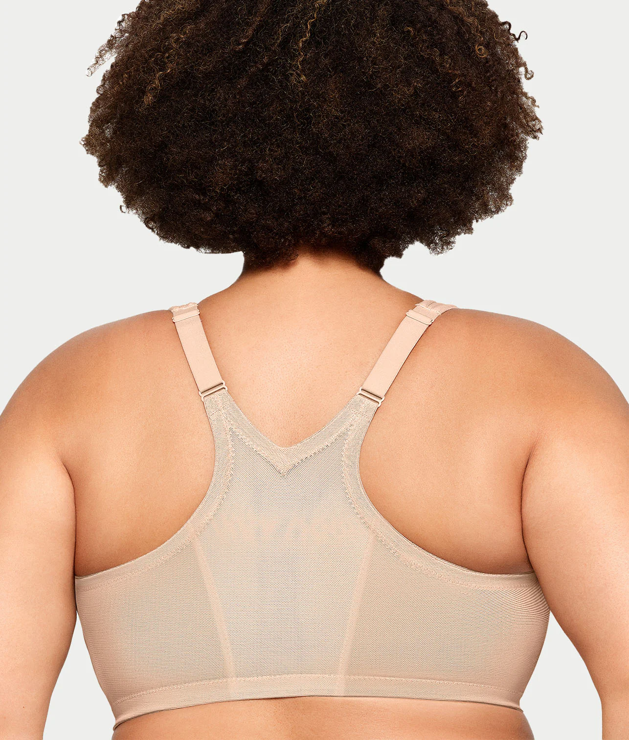 MagicLift Front-Close Racerback Wire-Free Bra - Image 7