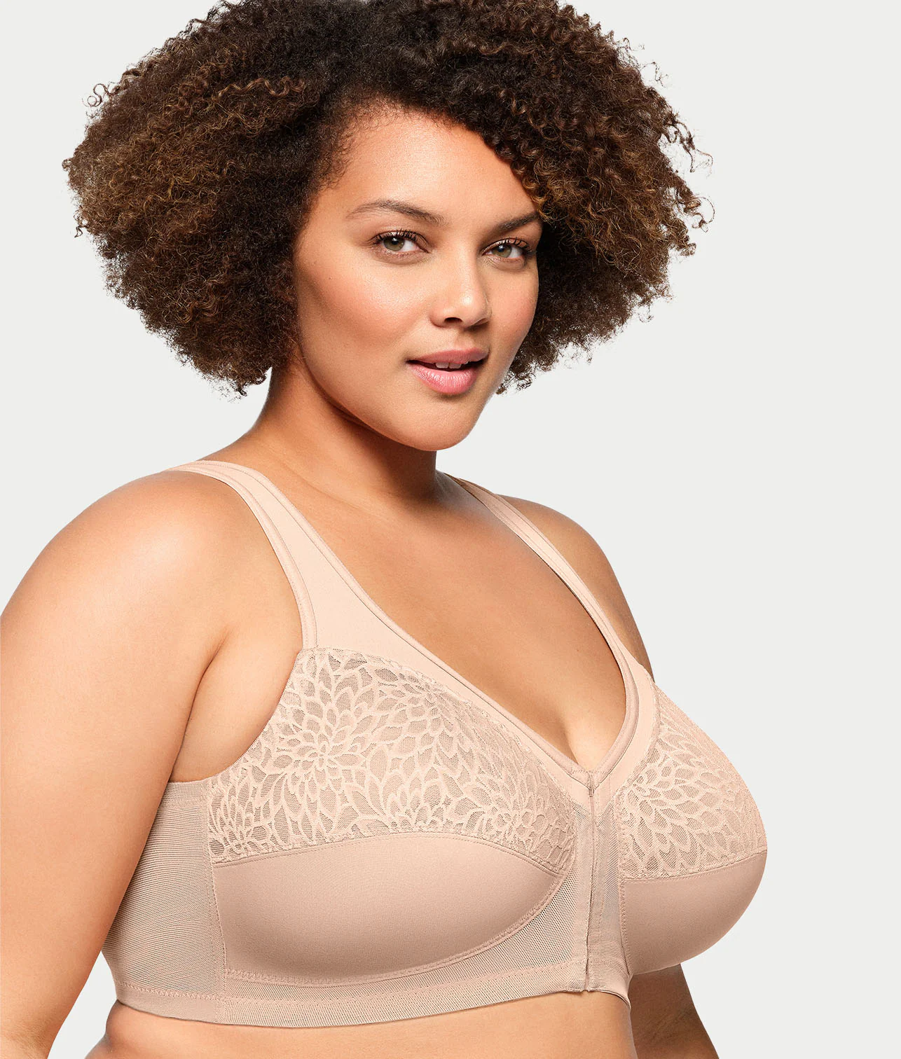 MagicLift Front-Close Racerback Wire-Free Bra - Image 8