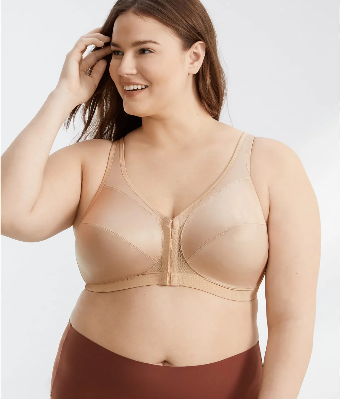 MagicLift Front-Close Posture Back Wire-Free Bra - Image 11