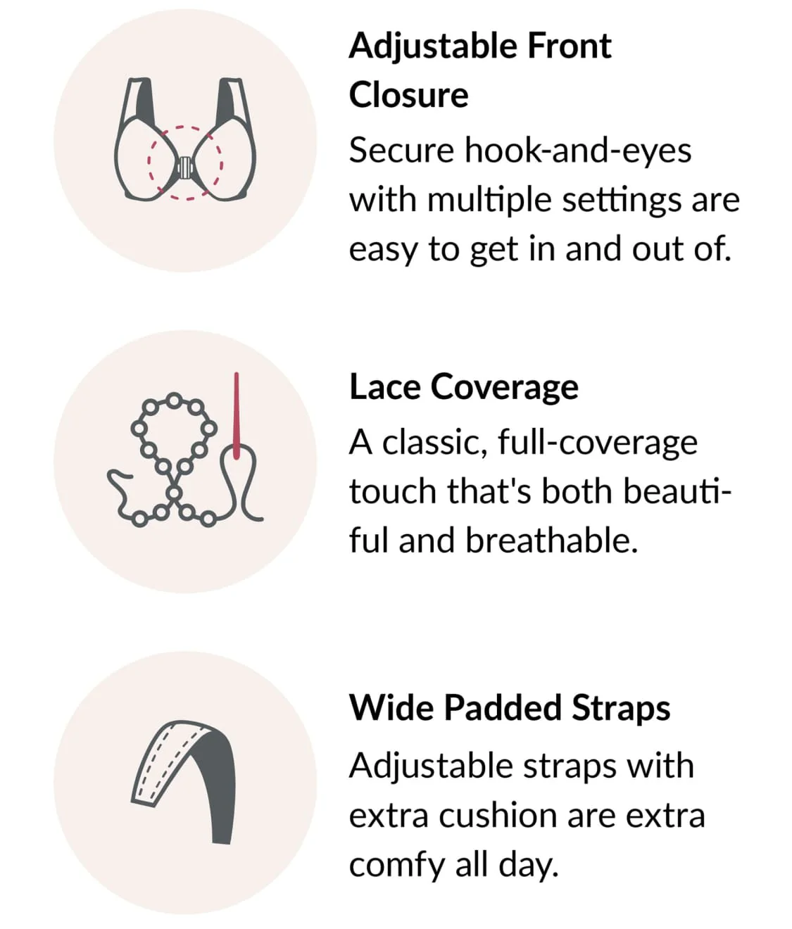 MagicLift Front-Close Wire-Free Support Bra - Image 9