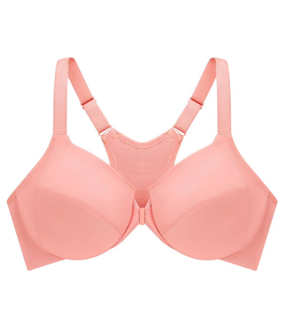 WonderWire Front-Close Smoothing Bra - Image 4