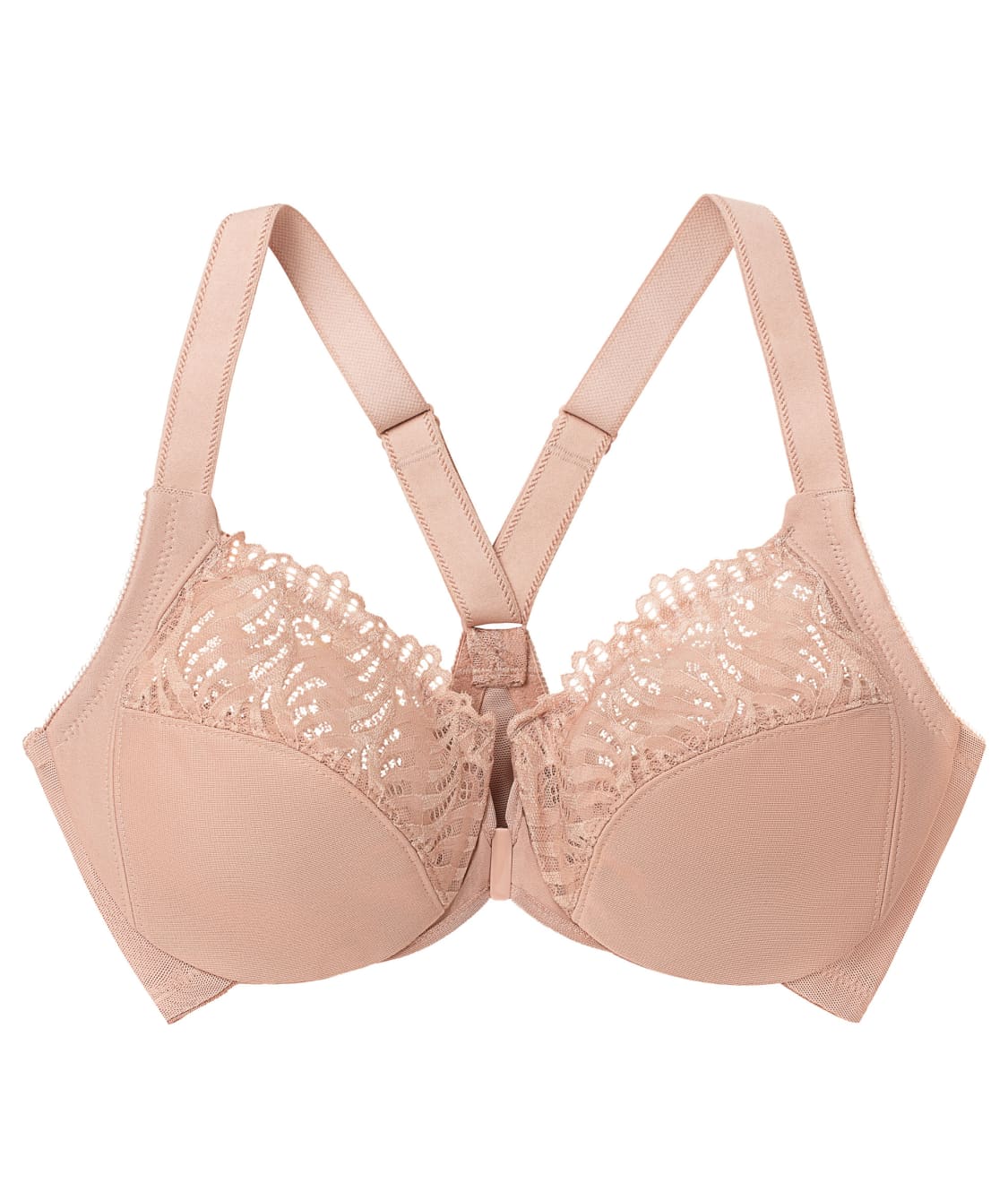 WonderWire Front-Close T-Back Bra - Image 13