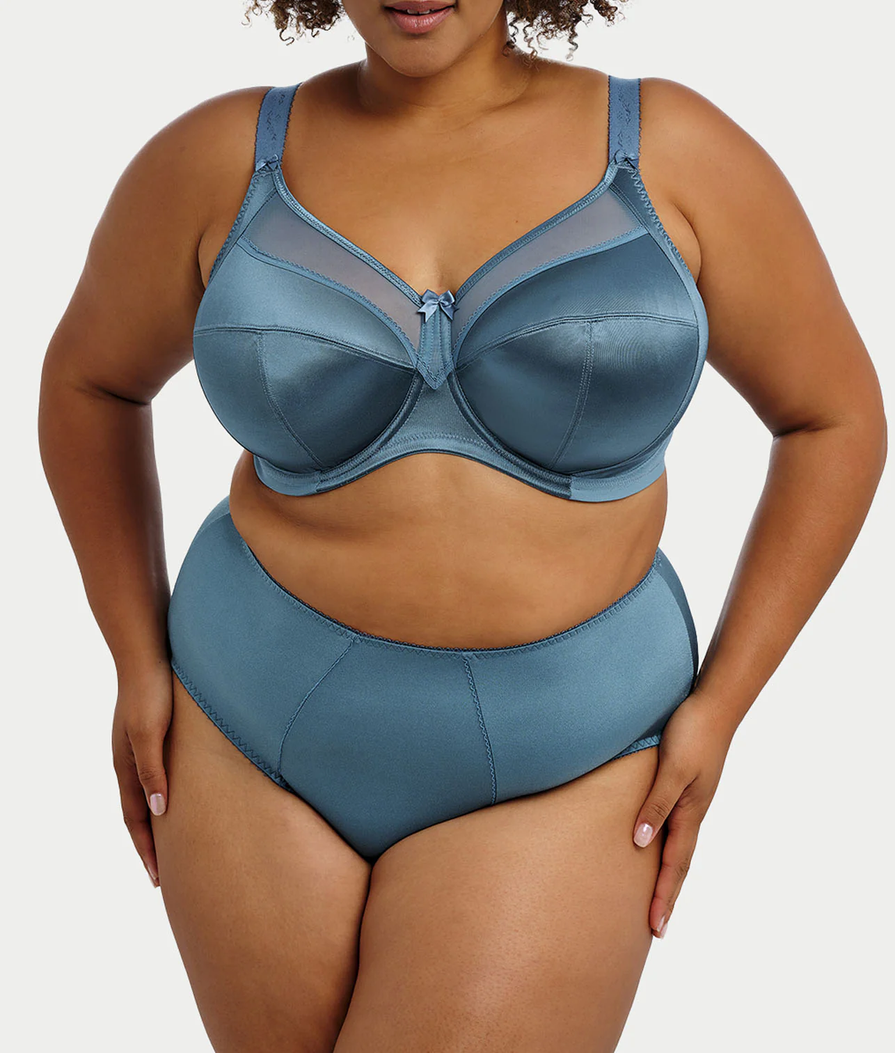 Keira Satin Side Support Bra - Image 22