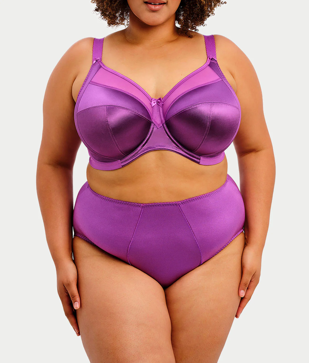 Keira Satin Side Support Bra - Image 4