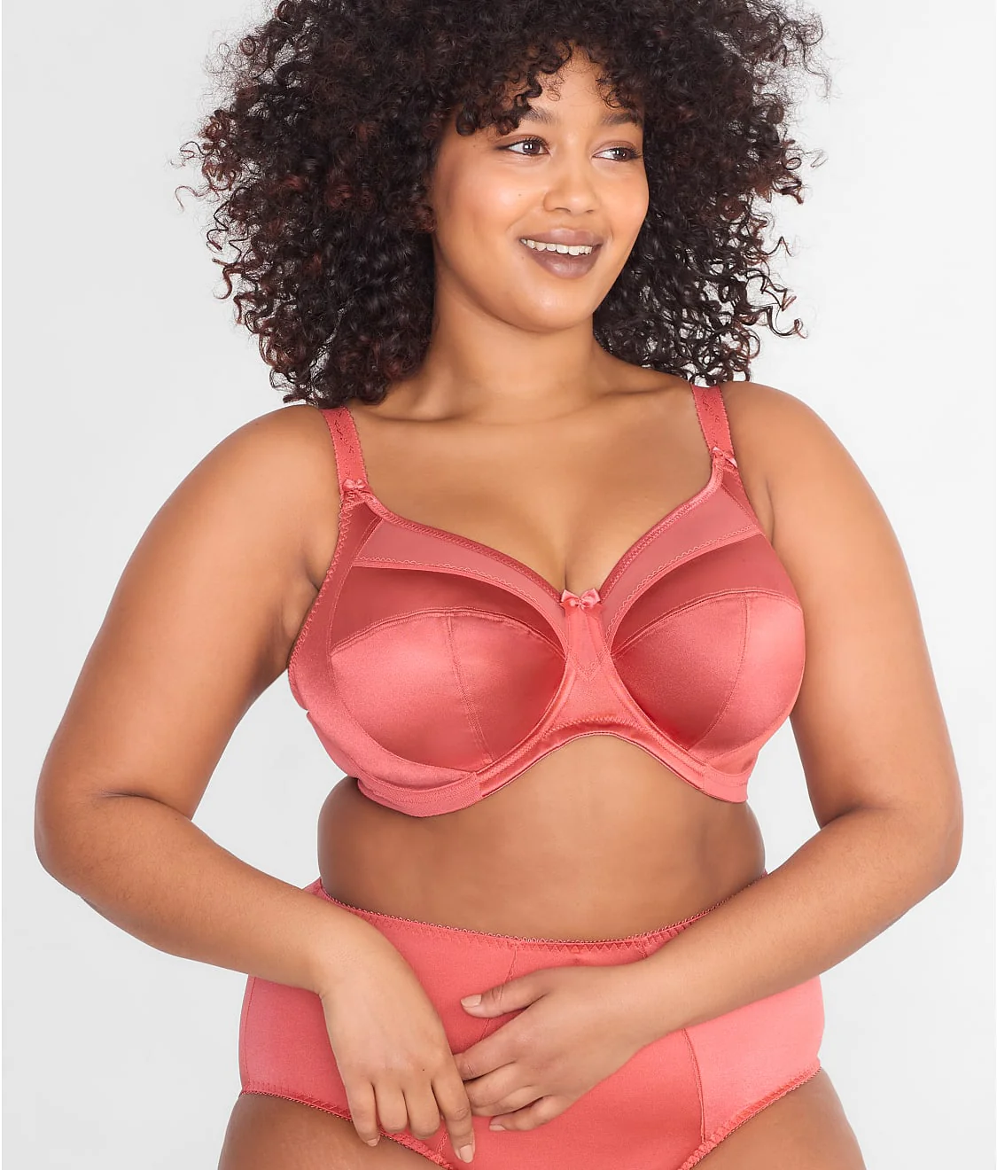 Keira Satin Side Support Bra - Image 56