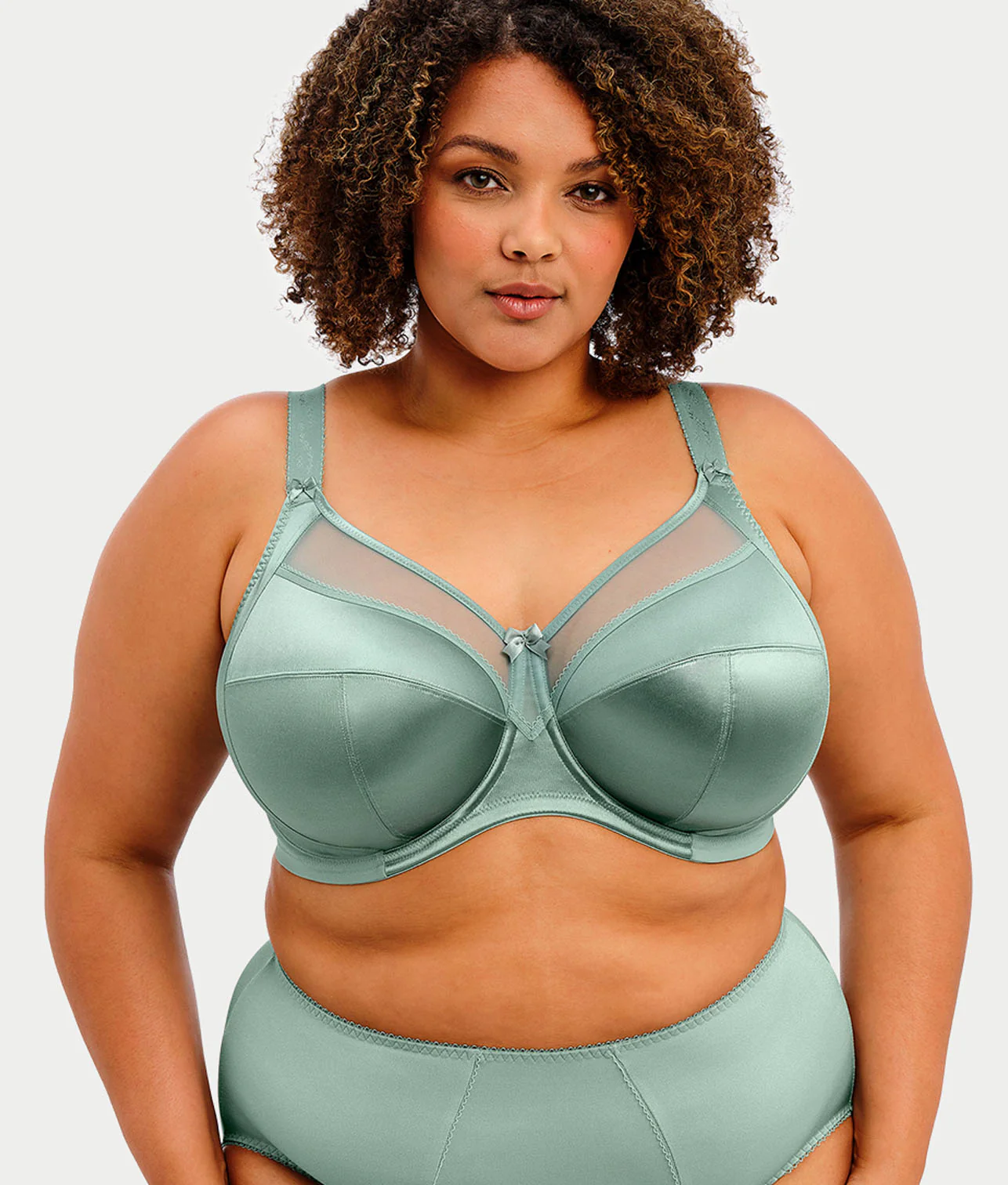 Keira Satin Side Support Bra - Image 7