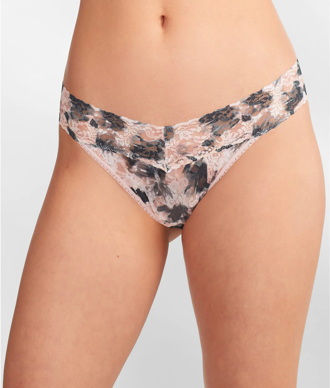 Signature Lace Original Rise Printed Thong - Image 91
