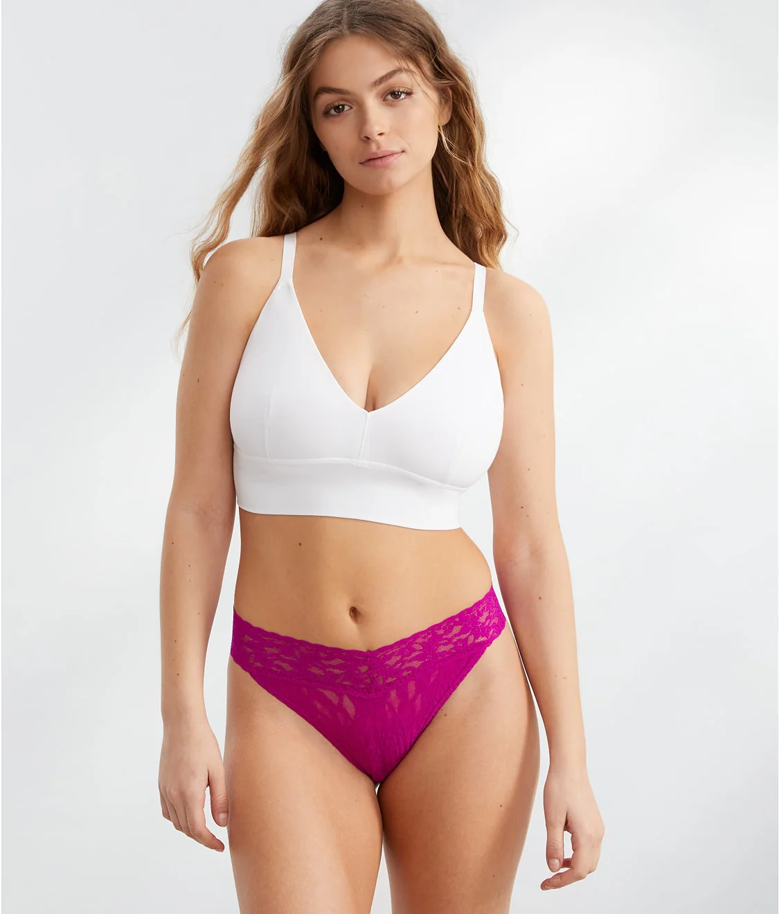 Signature Lace Original Rise Thong - Image 32