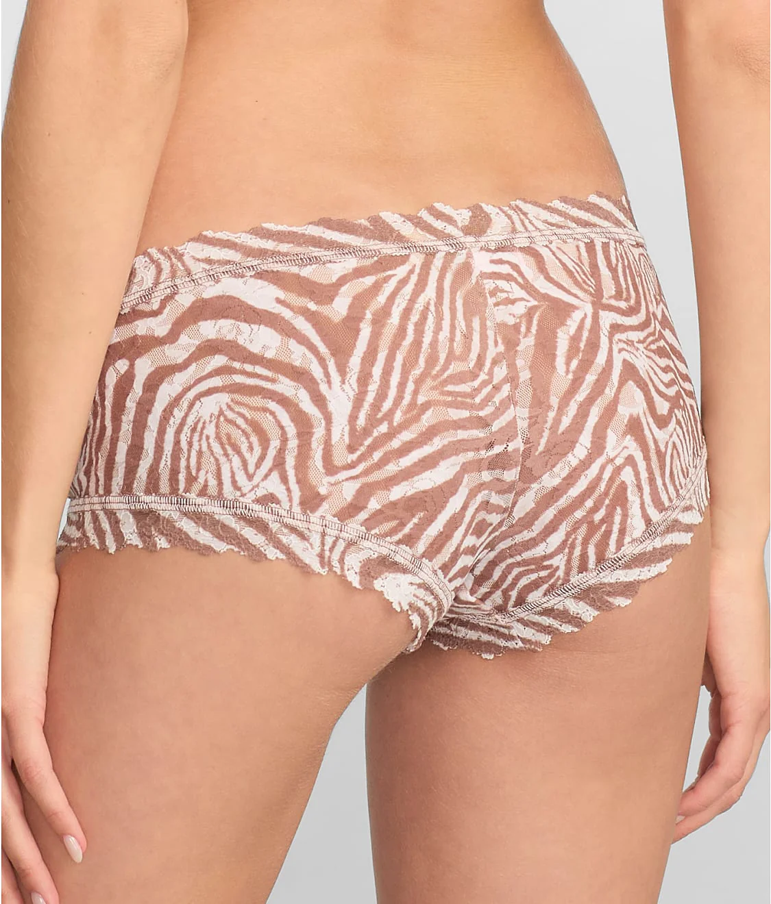 Signature Lace Printed Boyshort - Image 9