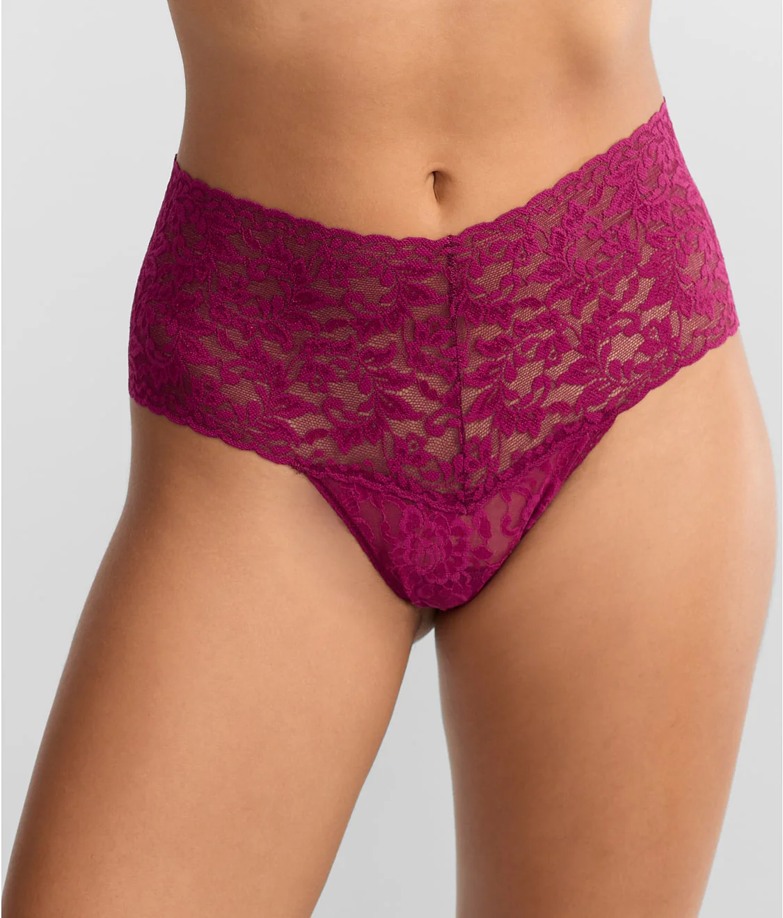 Signature Lace Retro Thong - Image 23