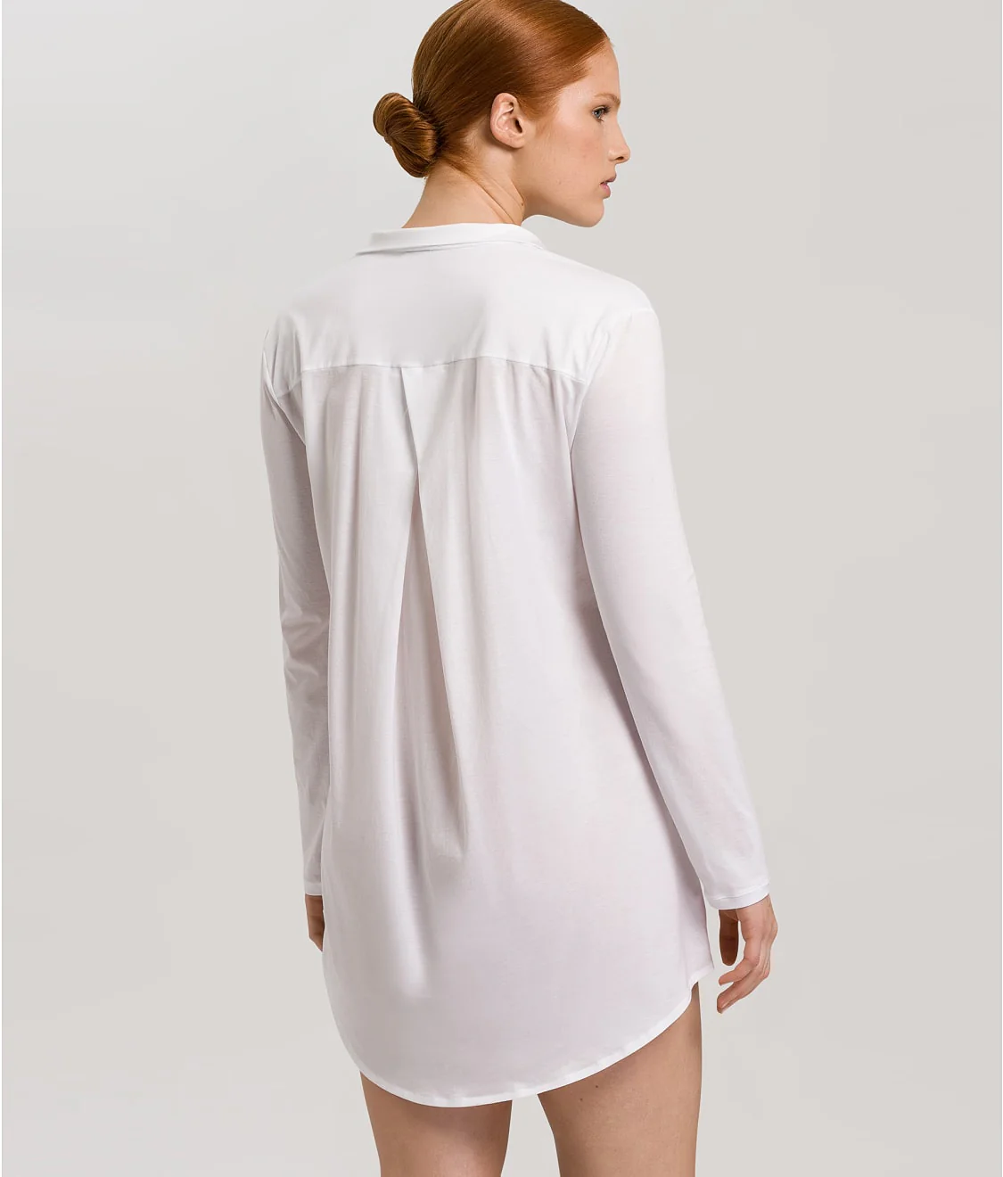 Cotton Deluxe Button-Front Sleep Shirt - Image 16