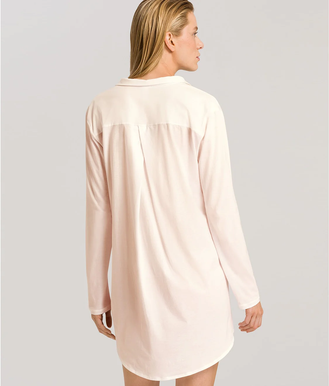 Cotton Deluxe Button-Front Sleep Shirt - Image 7