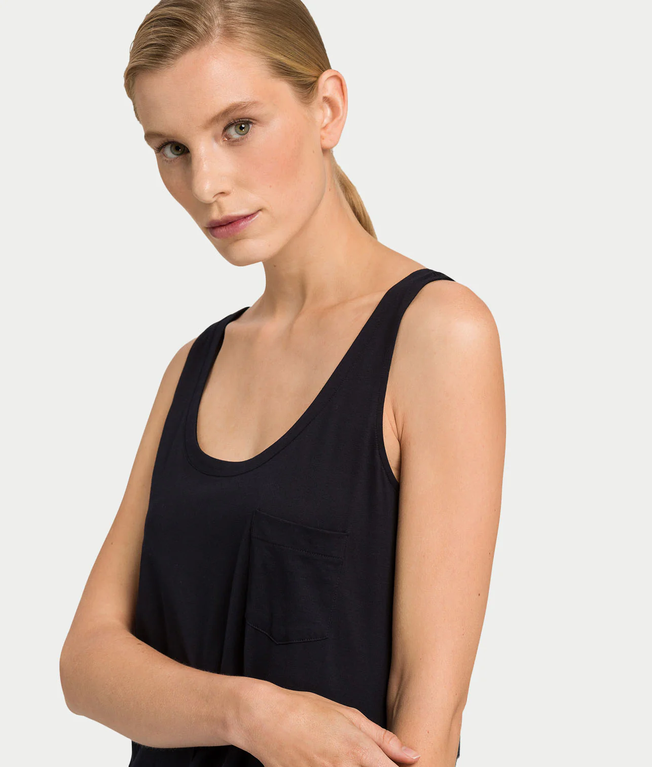 Cotton Deluxe Cotton Tank Nightgown - Image 11