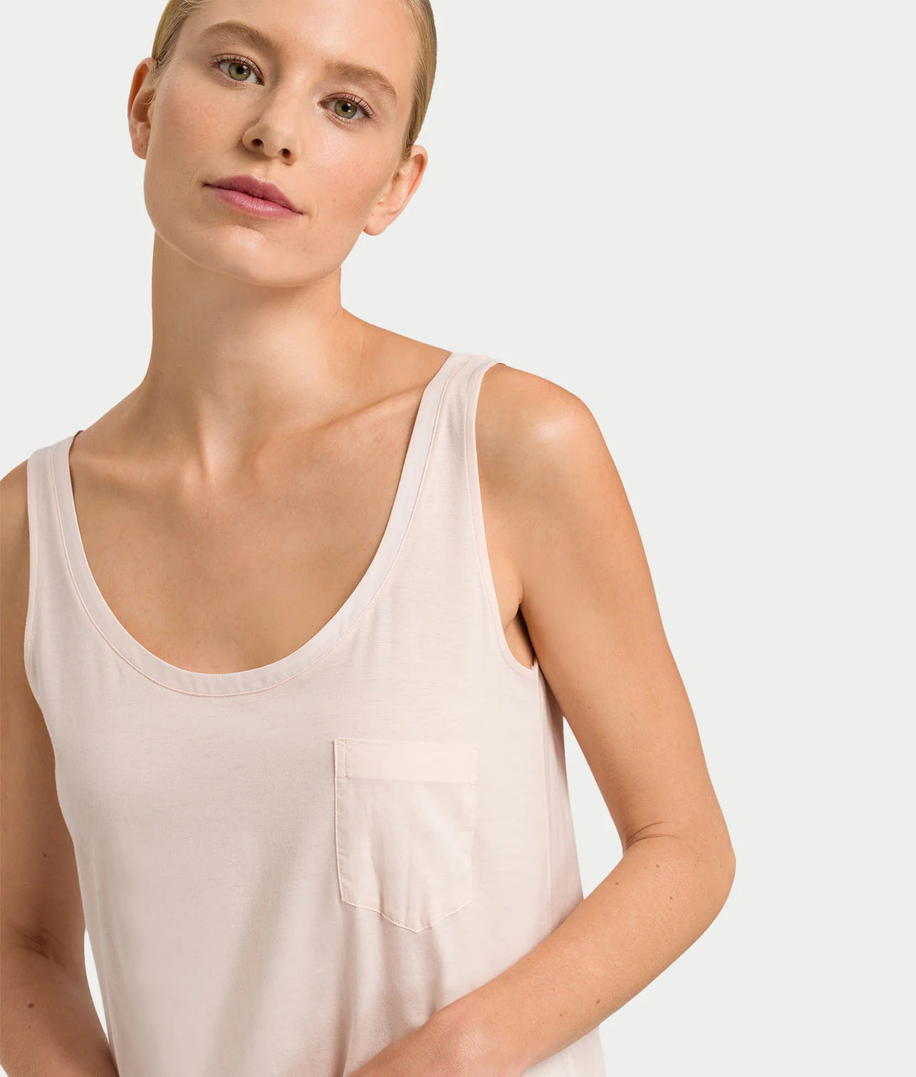 Cotton Deluxe Cotton Tank Nightgown - Image 17