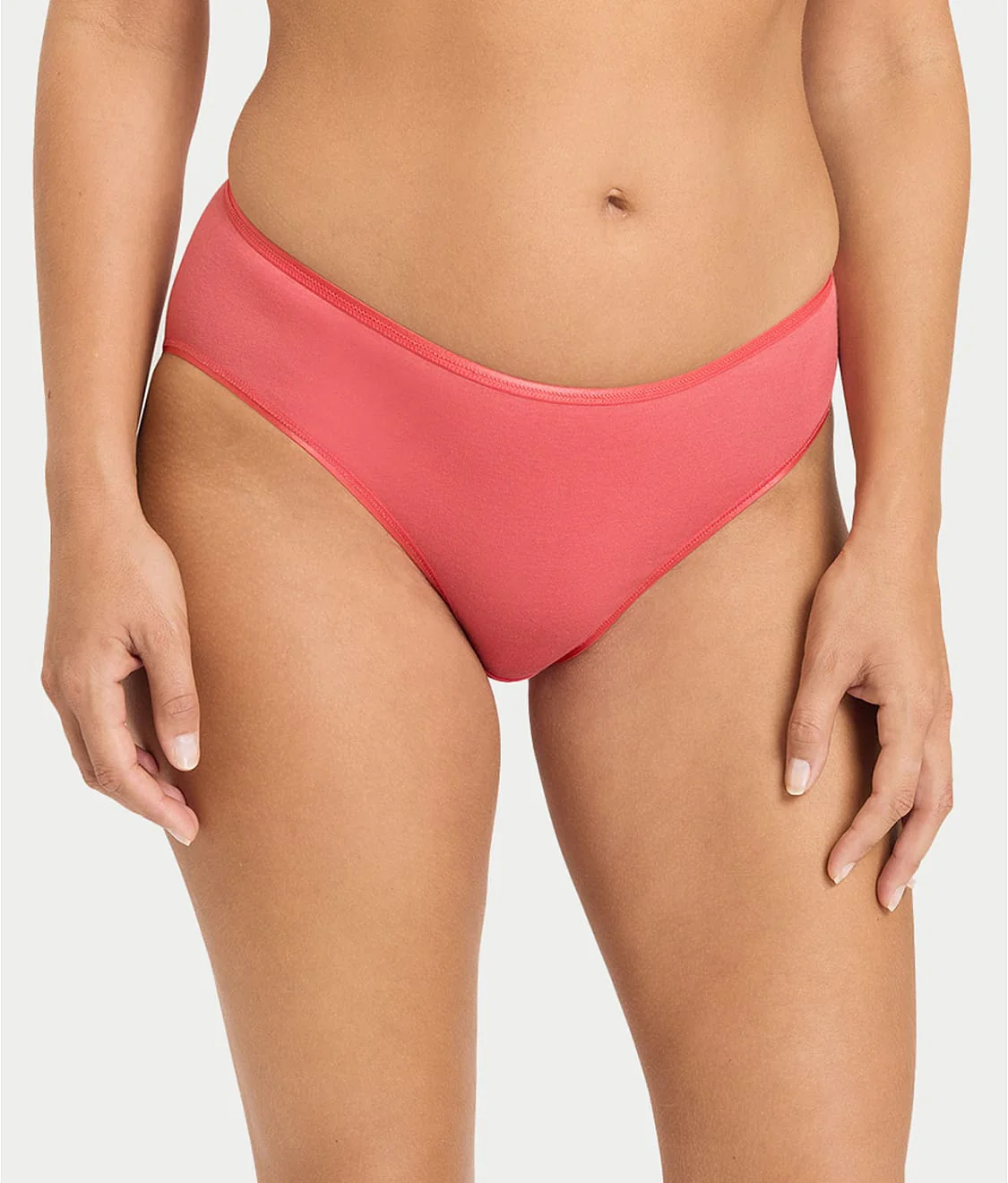 Cotton Seamless Hi-Cut Brief - Image 20